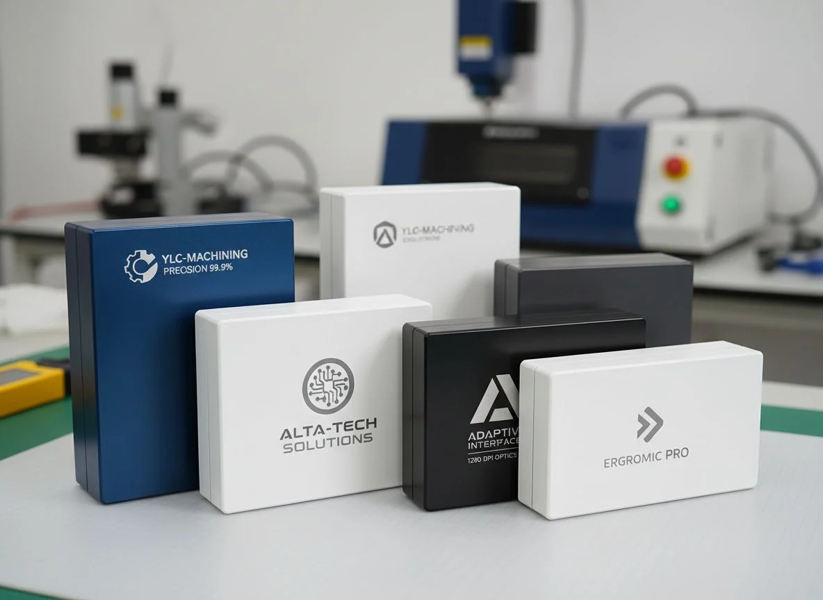 Laser marking system in operation