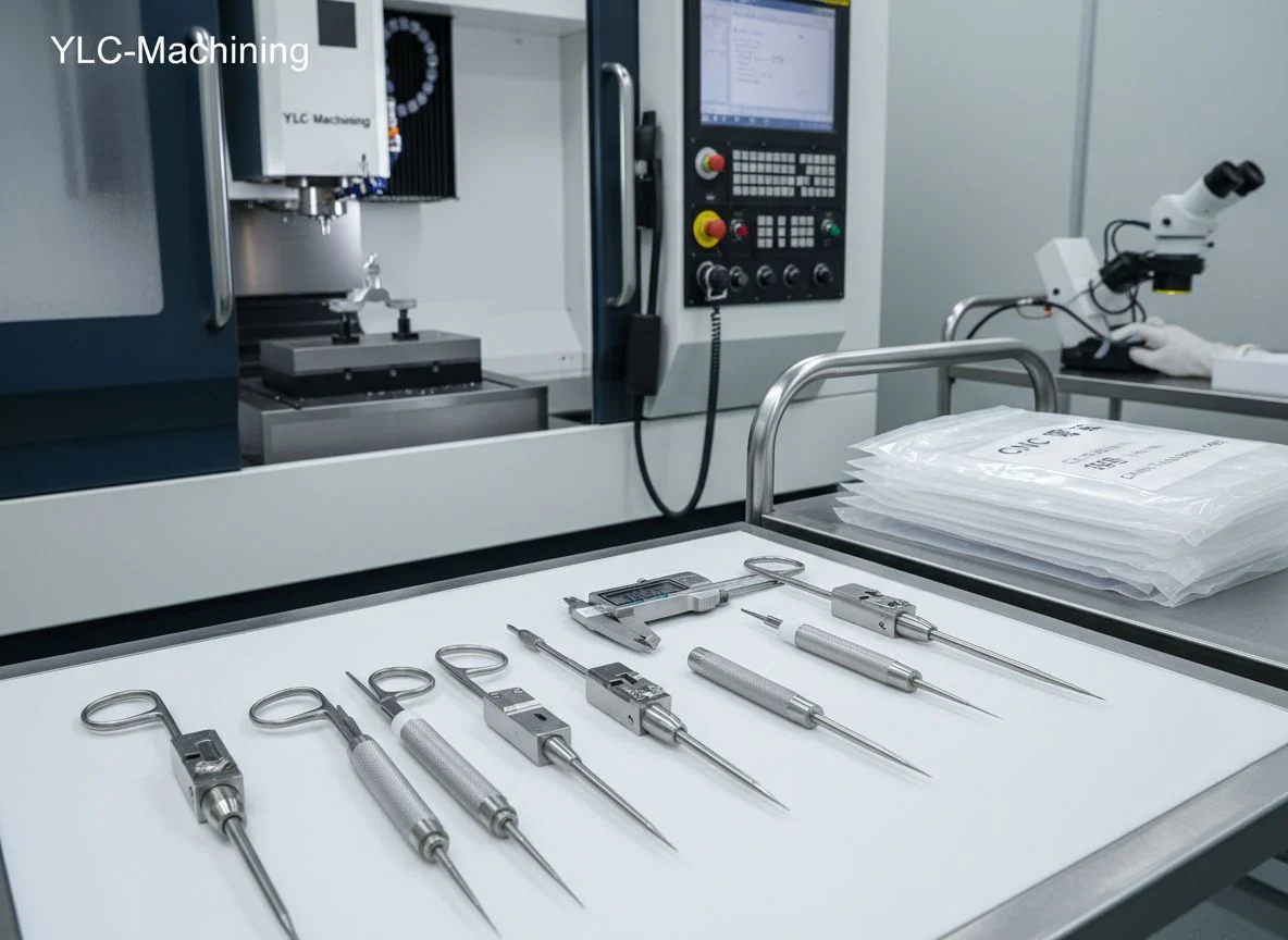 Medical device prototypes and surgical tool machining