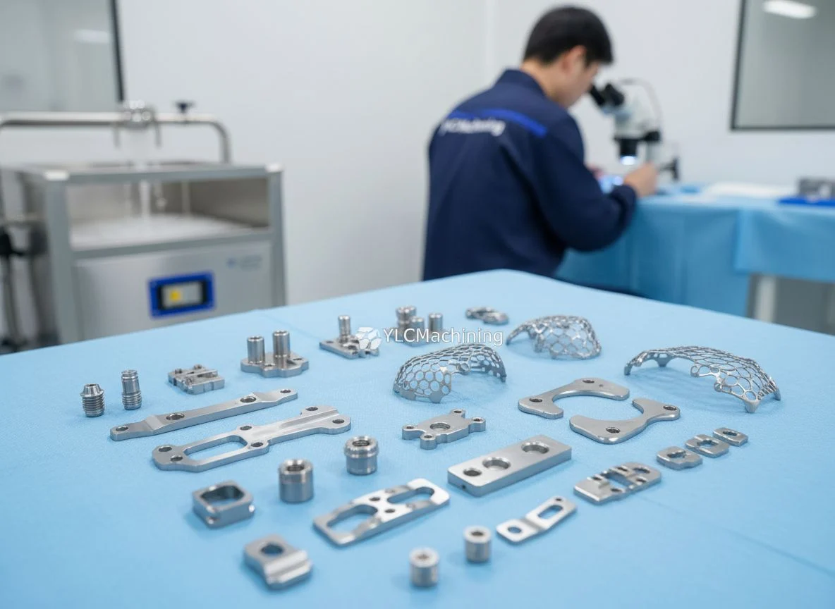 Medical Grade 23 ELI titanium implants