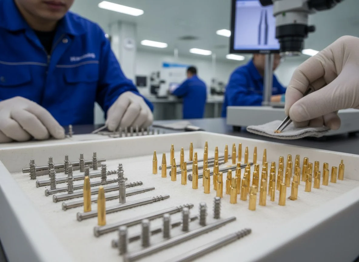 Micro Swiss Machined Parts for Medical Devices