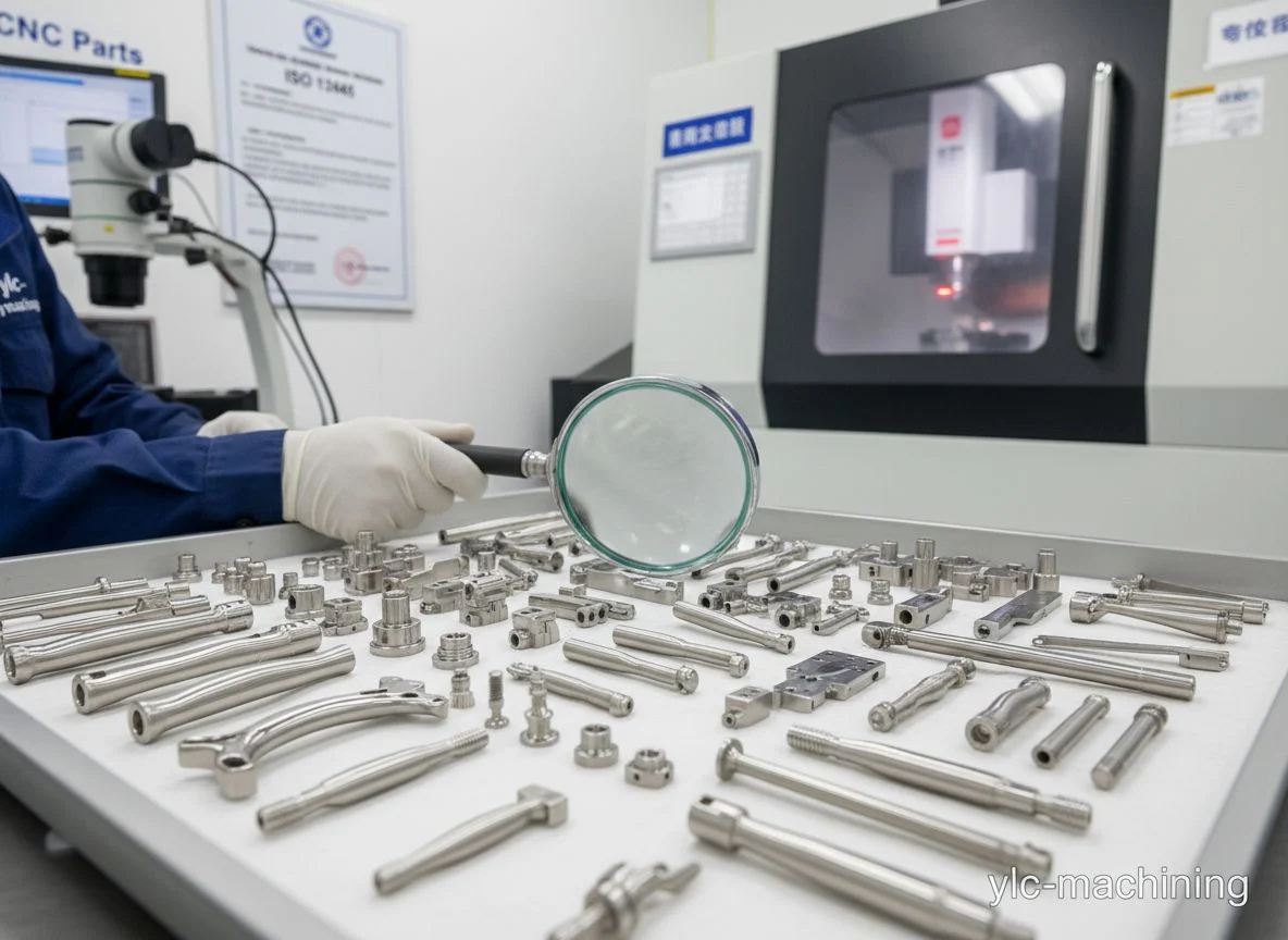 Milled 17-4PH aerospace bracket with heat treatment by ylc-machining