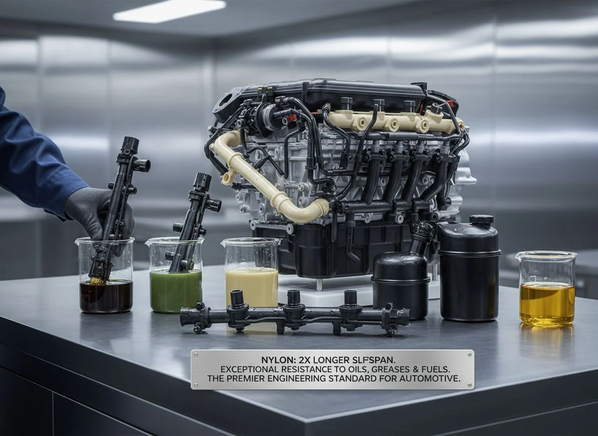 Nylon chemical resistance and oil compatibility