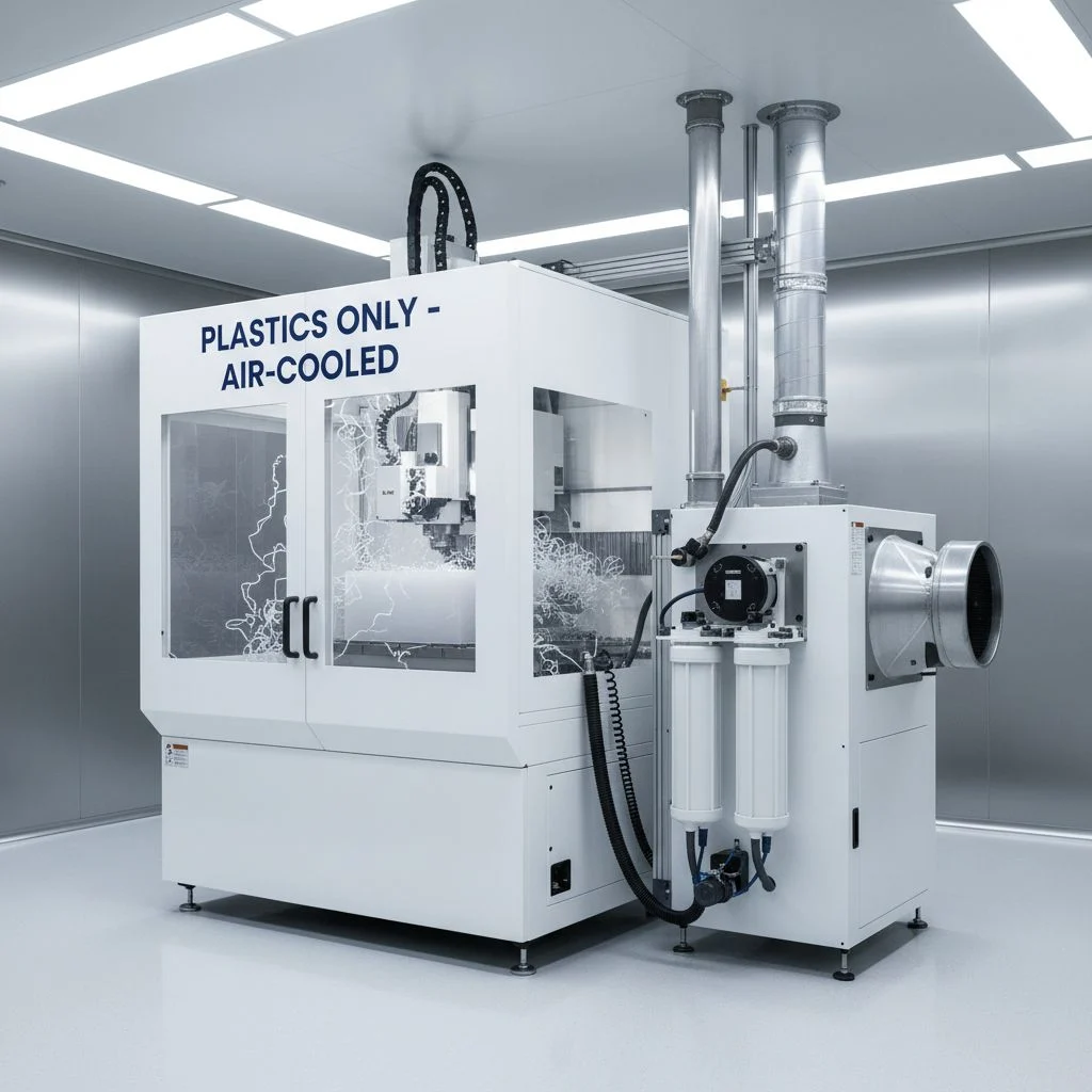 Precision 5-axis CNC machining of complex PEEK aerospace part