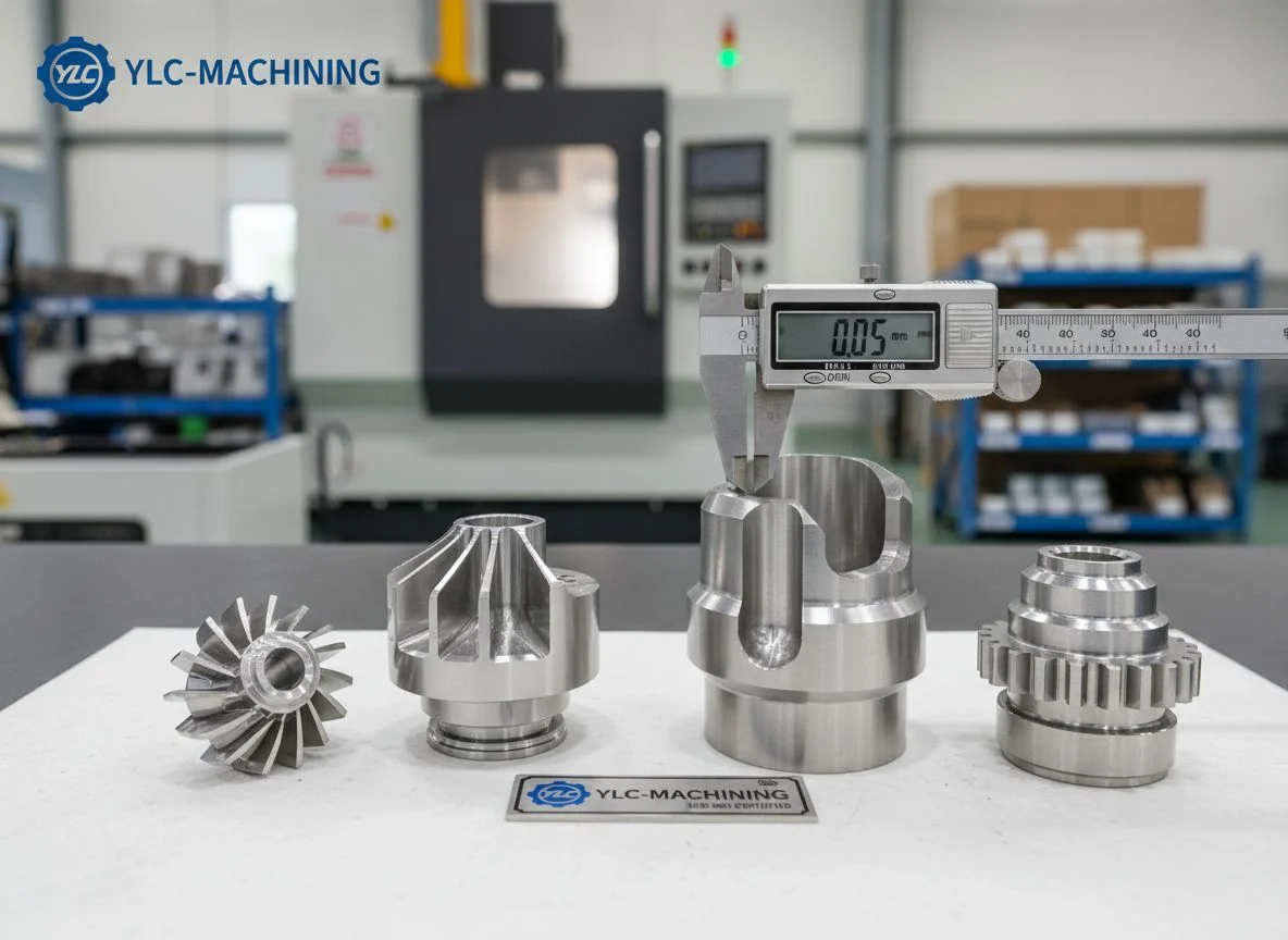 Precision 5-axis CNC milling of complex aluminum aerospace components