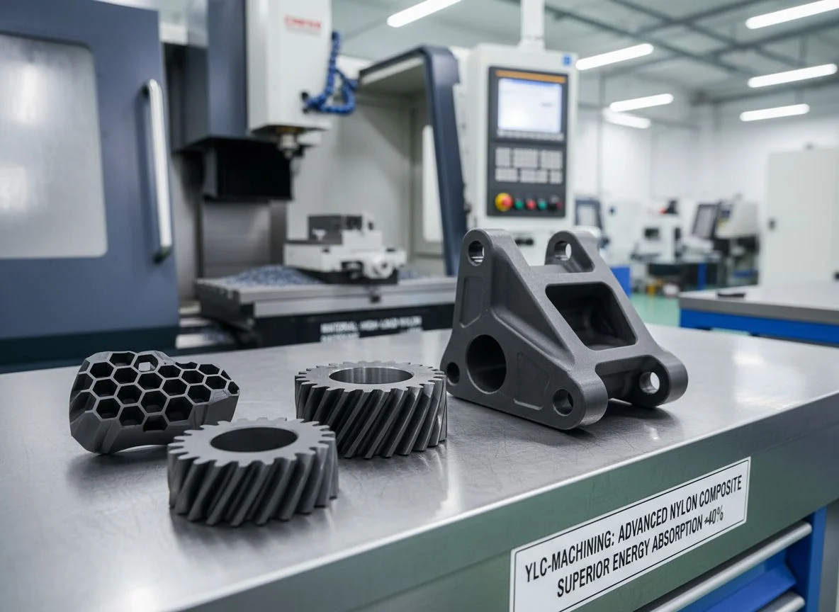 Precision CNC machined Nylon 66 components
