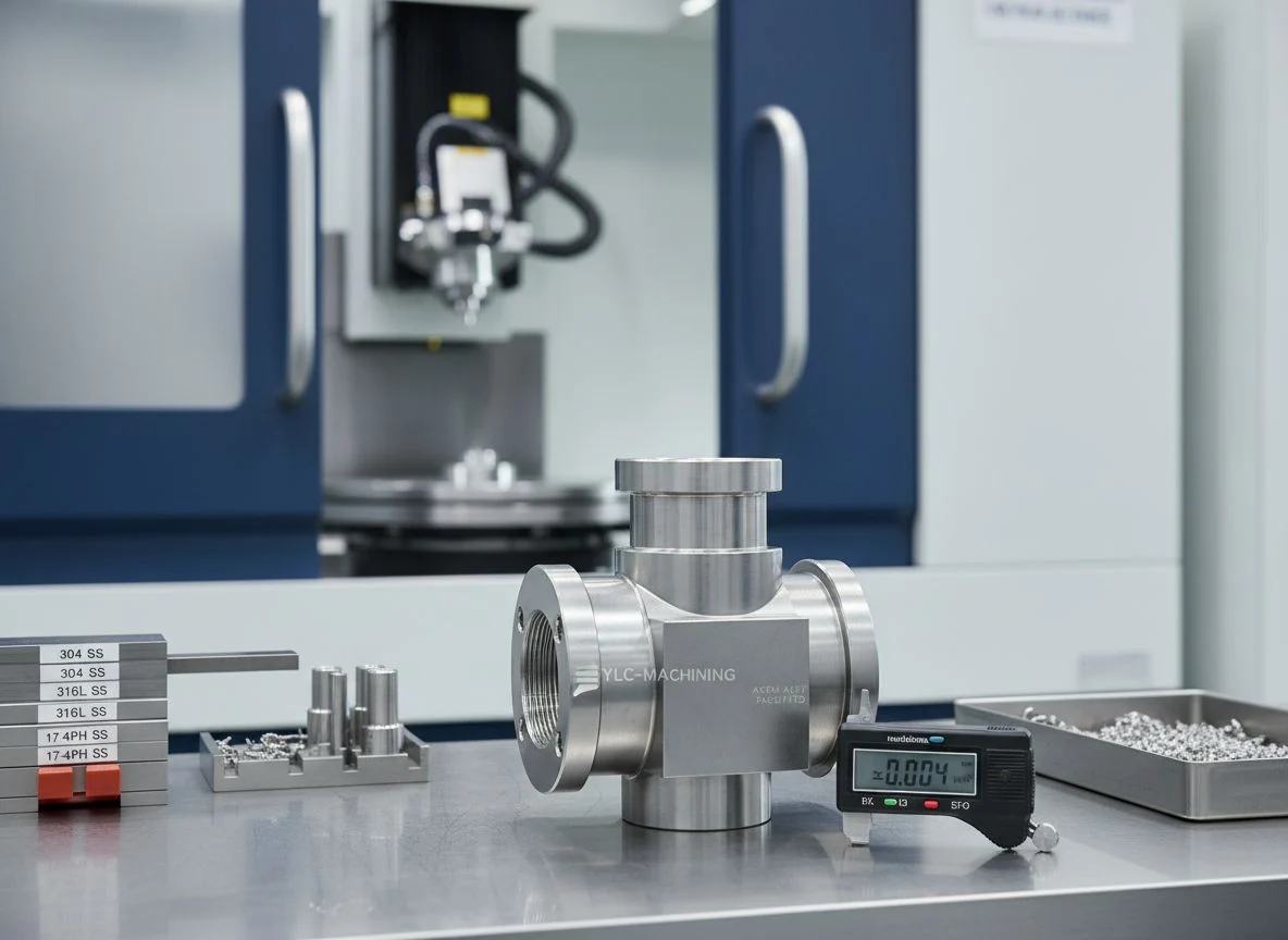Precision CNC Machined Stainless Steel Components