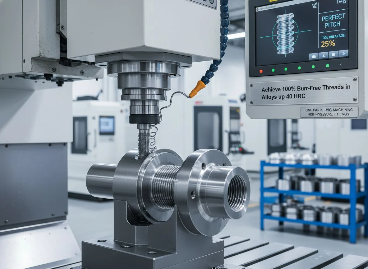 Precision CNC machined stainless steel parts by ylc-machining for medical and aerospace industries