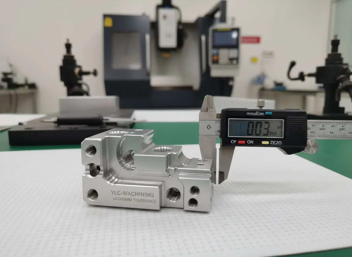 Precision CNC milling production floor