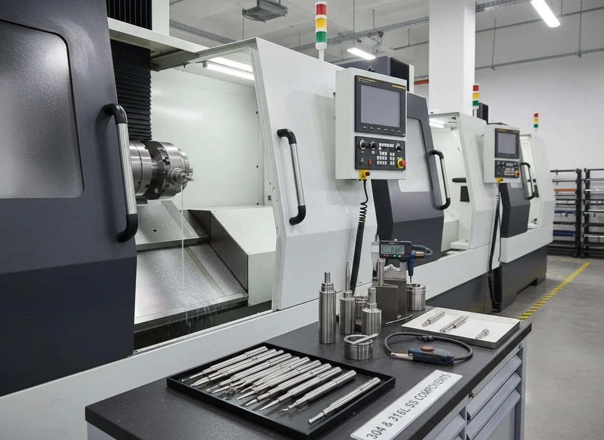 Precision CNC Swiss Machining