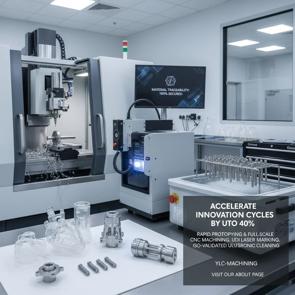 Precision medical CNC machining for implants and surgical instruments