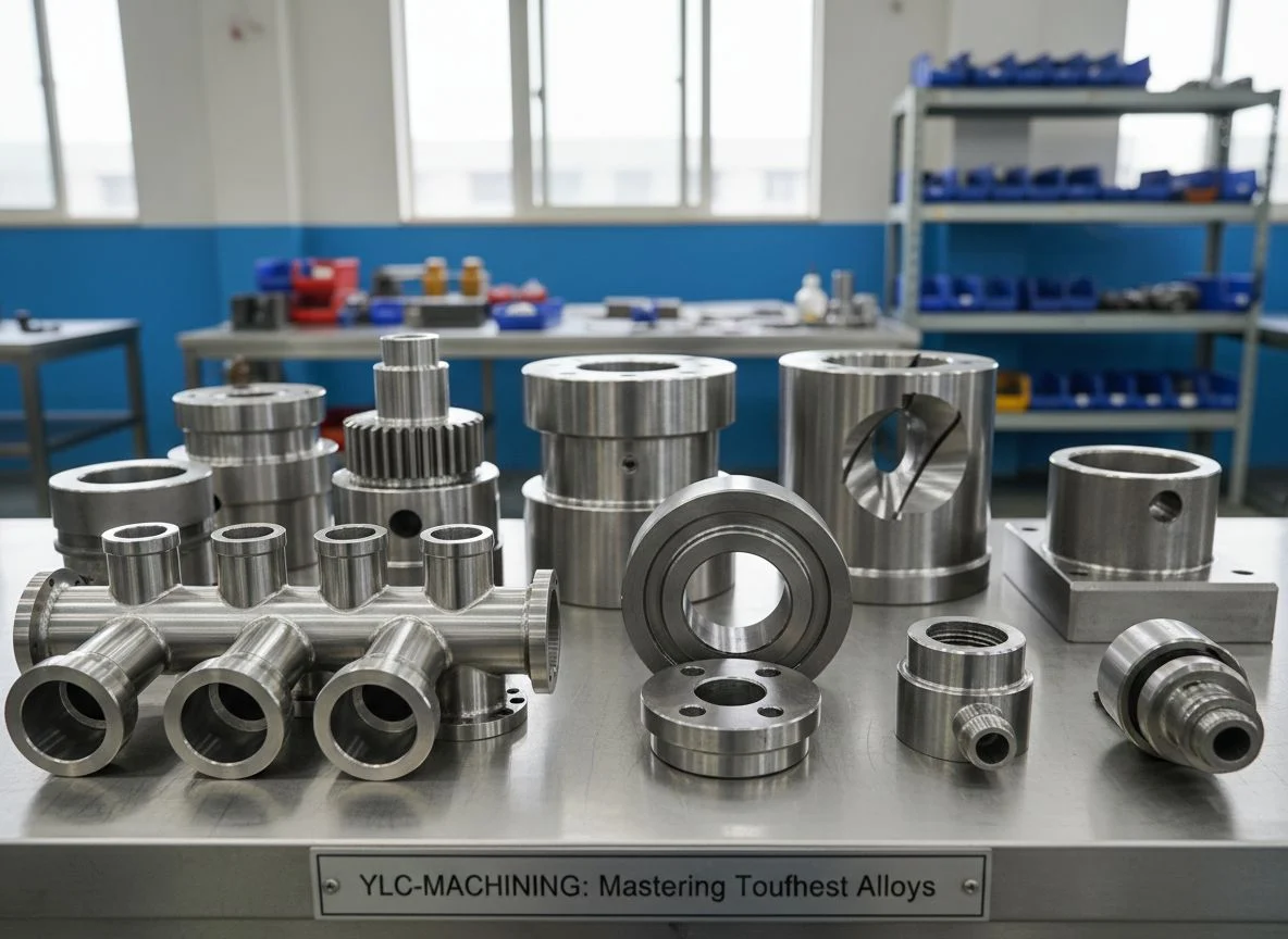 Precision metal CNC machining gallery