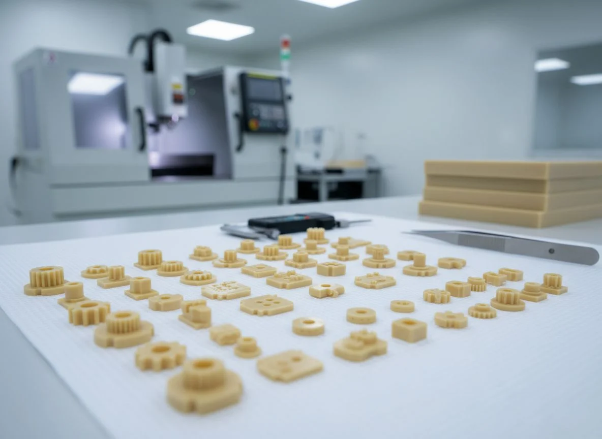 Precision micro PEEK parts
