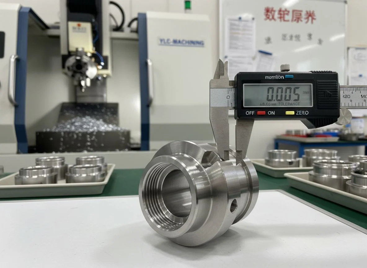 Precision Turned 303 Stainless Steel Fitting