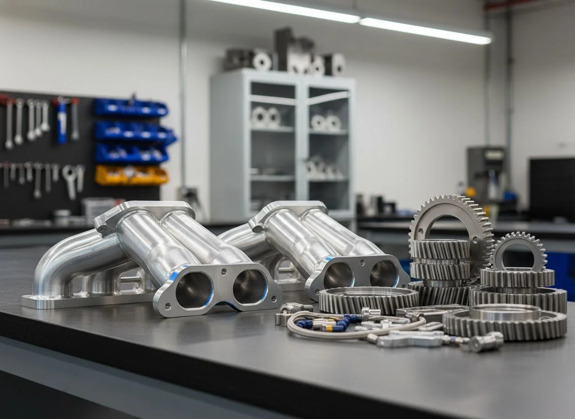 Robotics and automotive metal components