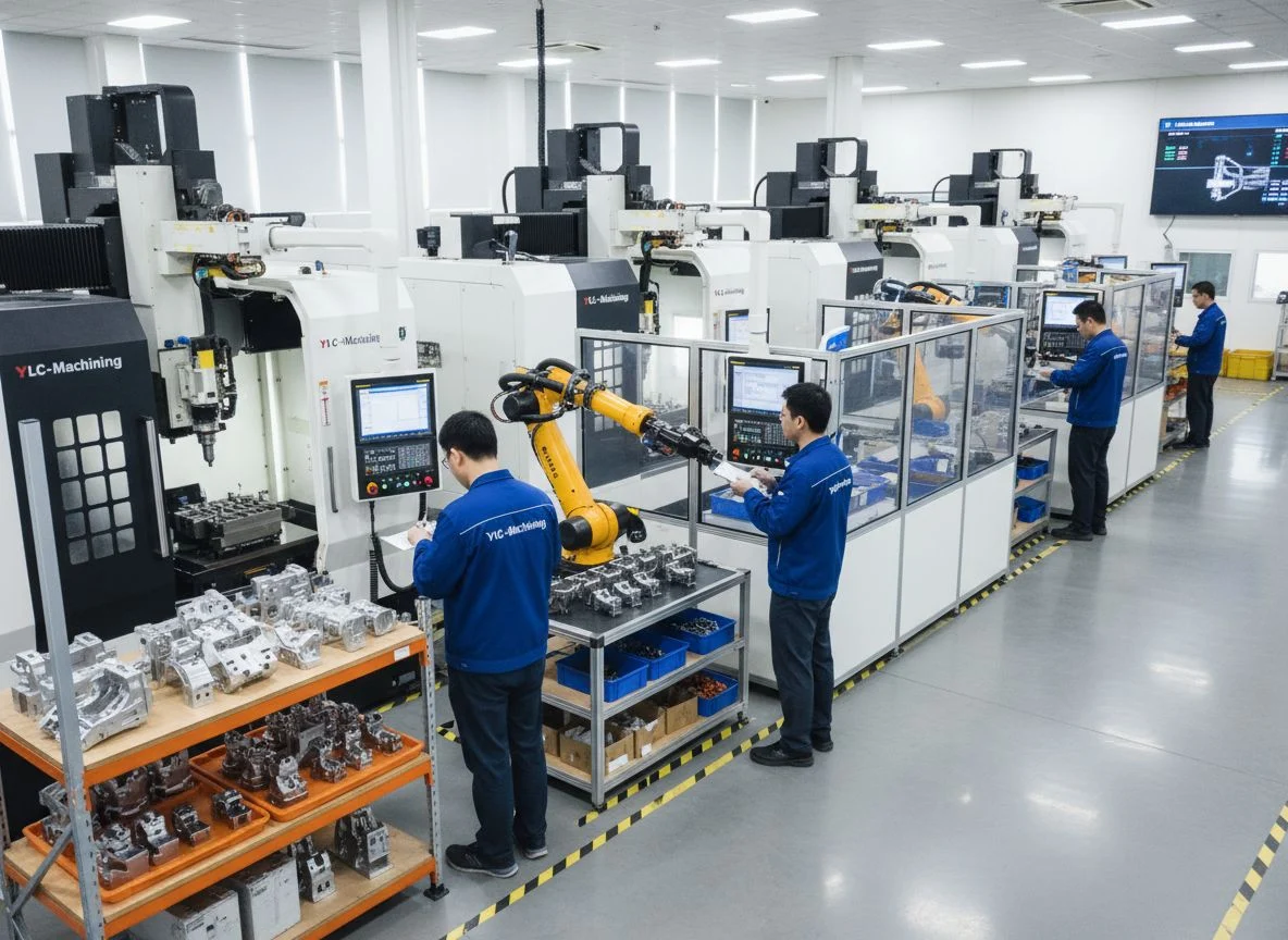 Robotics parts manufacturing and precision automation
