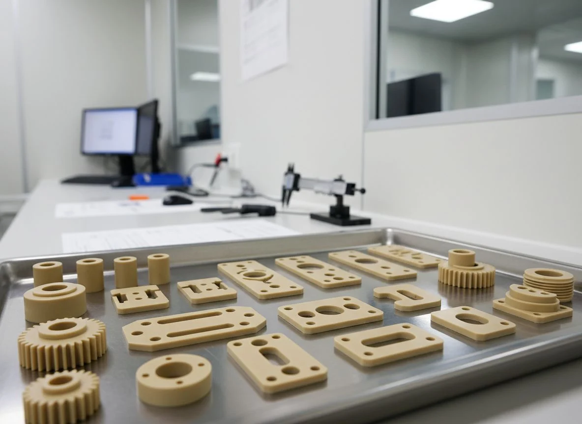 Stress-relieved PEEK machining