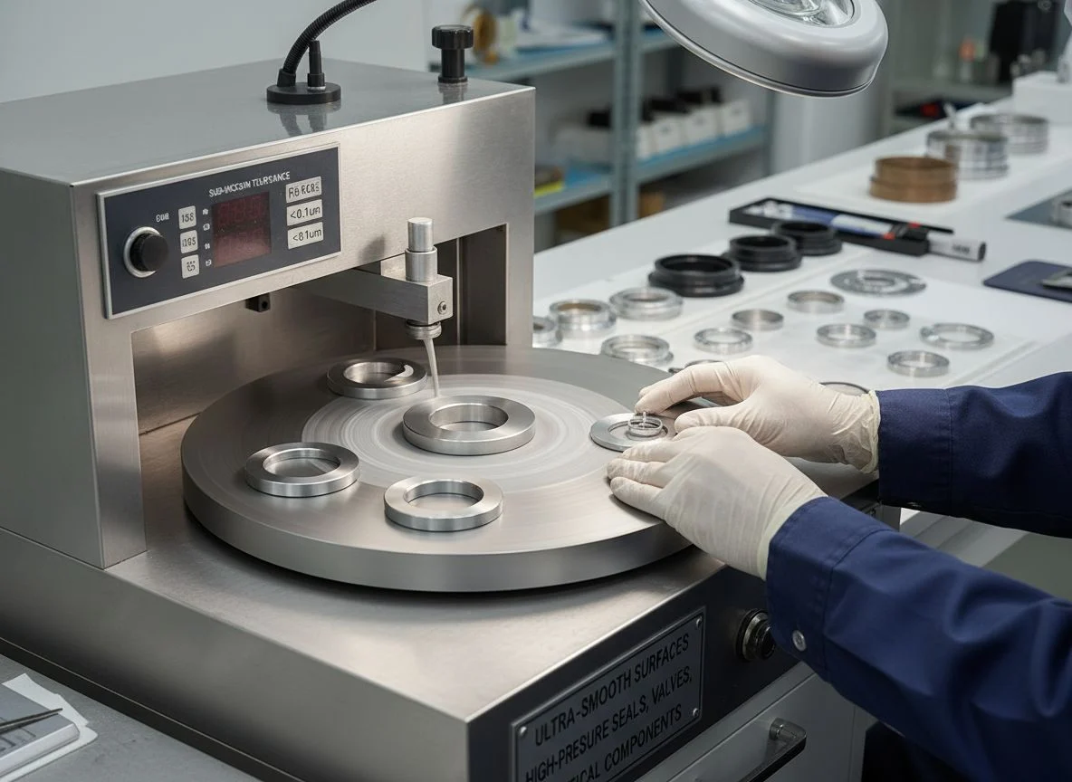 Surface roughness Ra values comparison for precision metal finishing