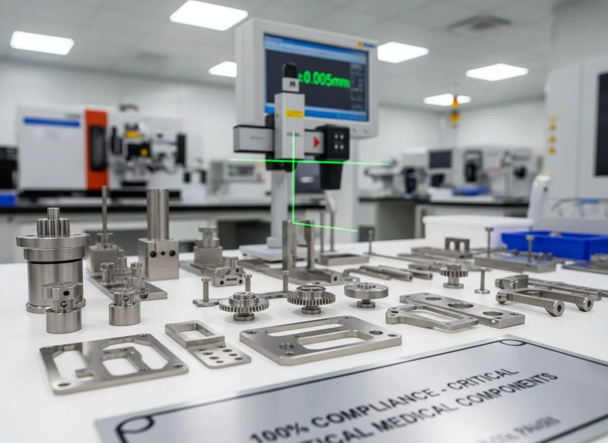 Tight tolerance machining for surgical robots and diagnostic tools