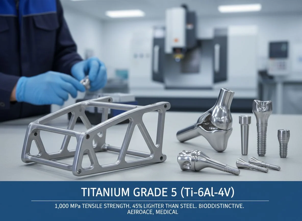 Titanium Grade 5 (Ti-6Al-4V)