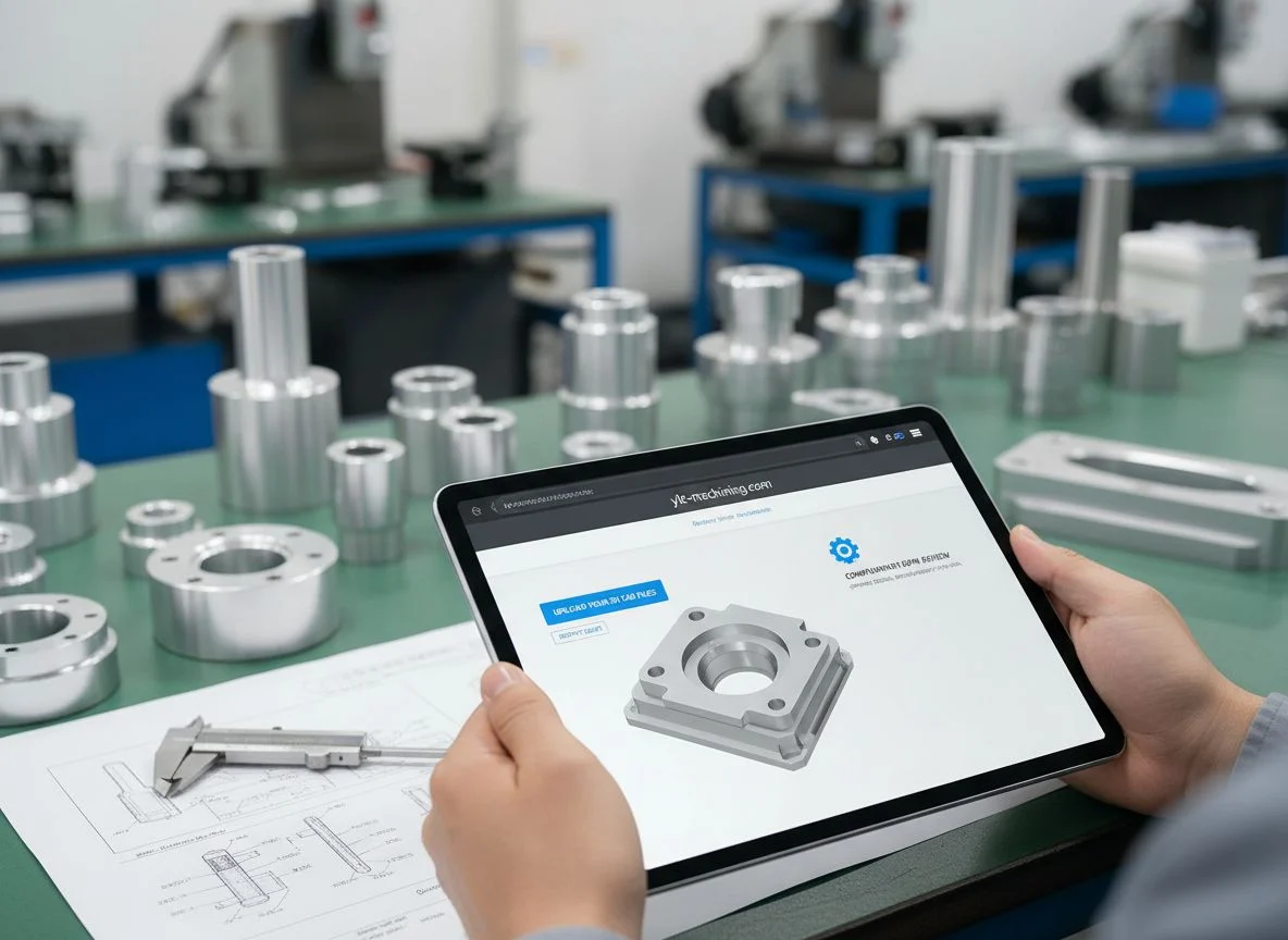 Upload CAD for CNC Machining