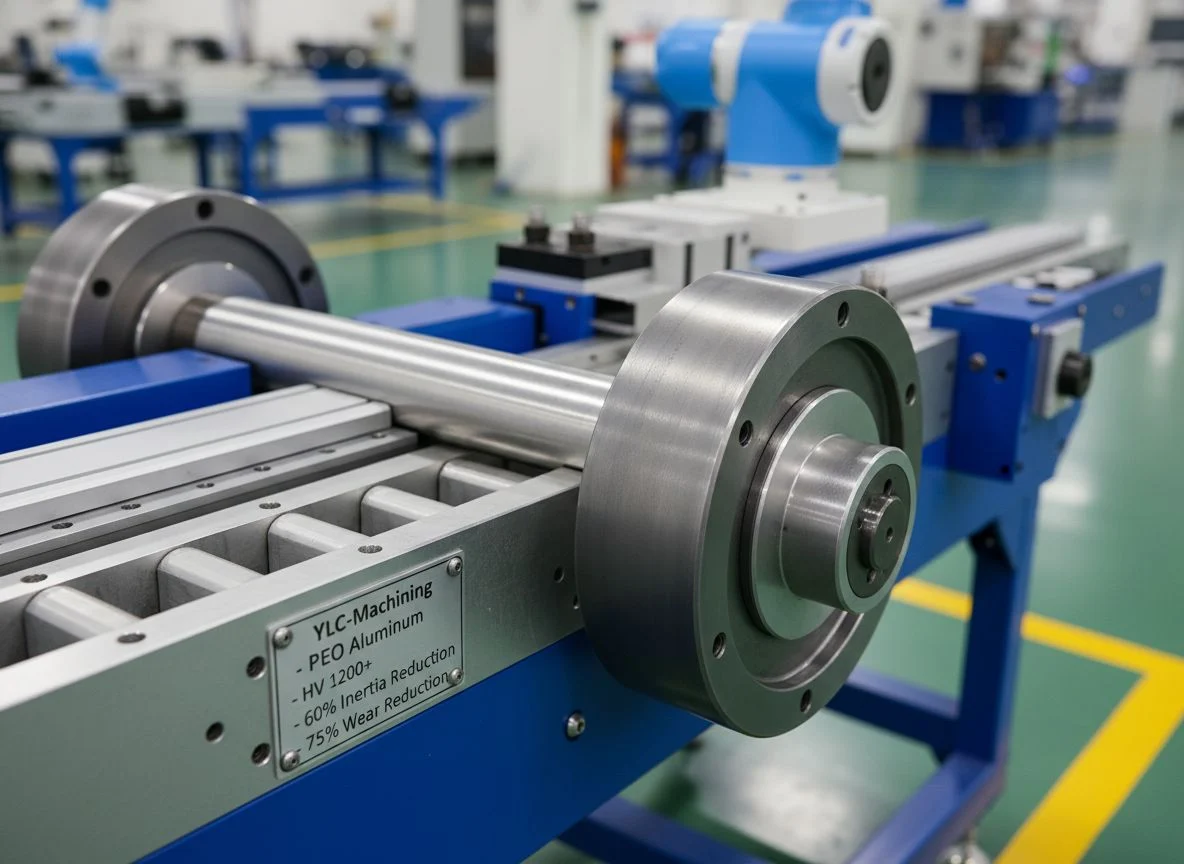 Wear resistant rollers with industrial PEO services